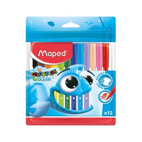 Фломастер Maped (12цв. Ocean Pulse)