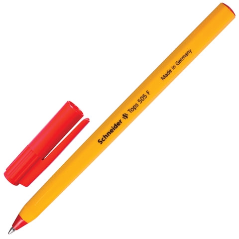 Ручка шариковая Schneirder Tops 505 F (красн)