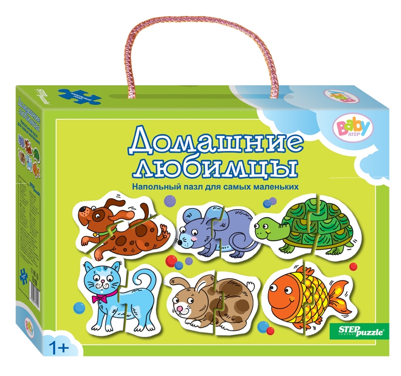 Напольный пазл "Домашние любимцы" (Малые)
