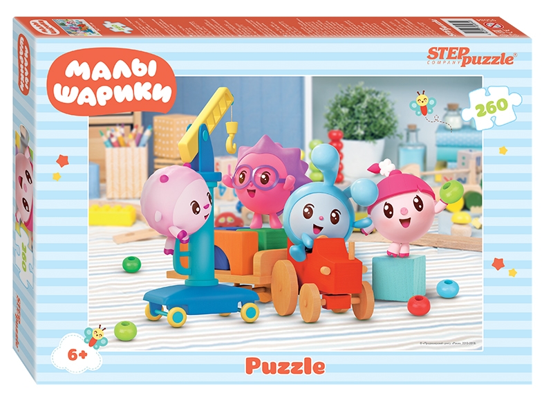 Мозаика "puzzle" 260 "Малышарики" (Мармелад Медиа)