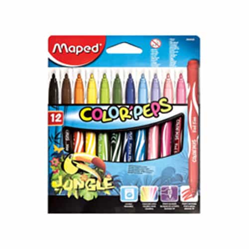 Фломастеры Maped 12 цвет Color*Peps
