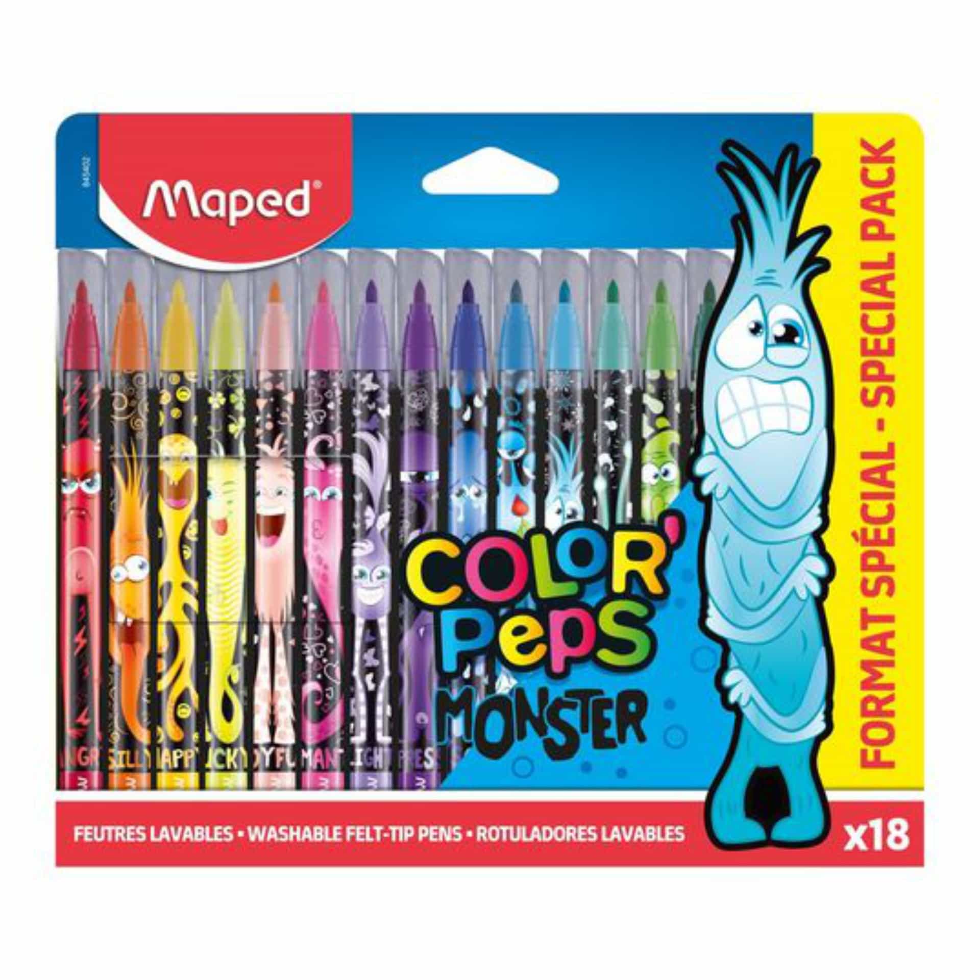 Фломастер Maped (18цв.Color'Peps)