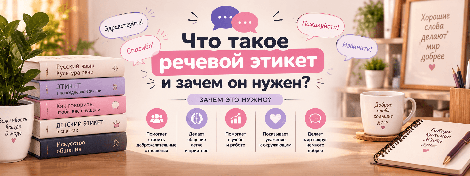 🗣 Что такое речевой этикет и зачем он нужен?