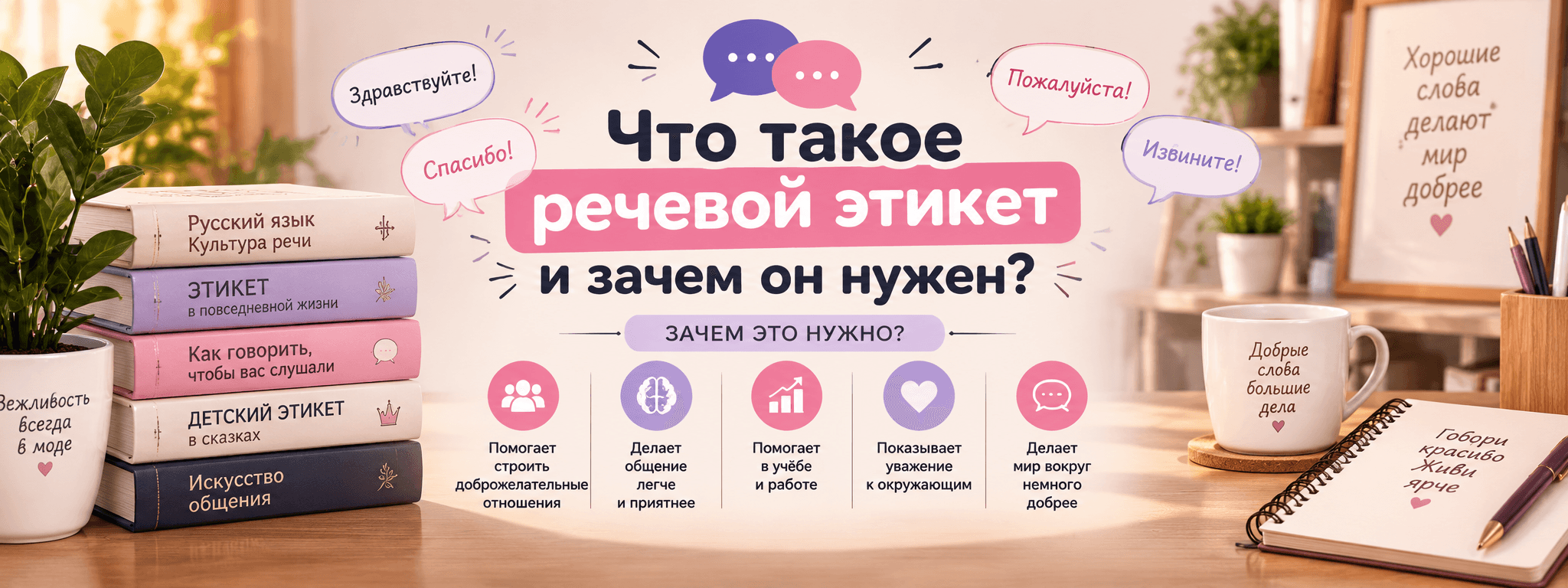 🗣 Что такое речевой этикет и зачем он нужен?