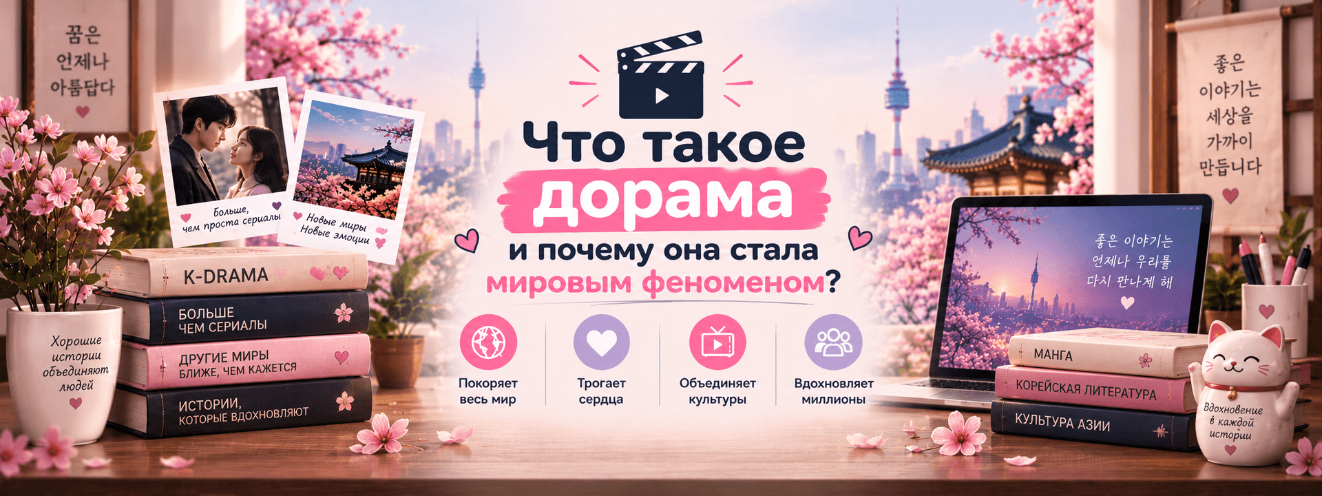 🎬 Что такое дорама и почему она стала мировым феноменом?
