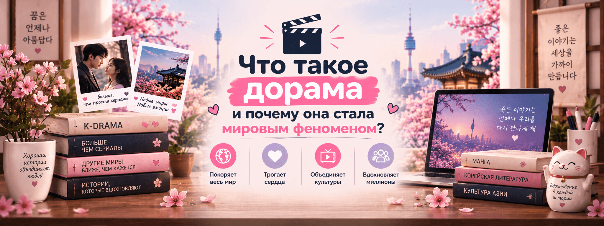 🎬 Что такое дорама и почему она стала мировым феноменом?