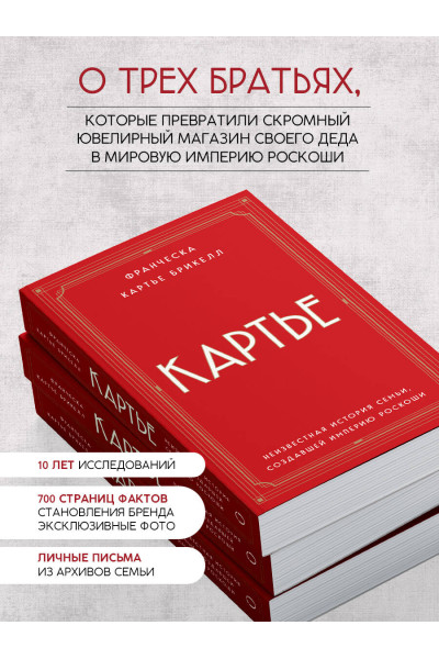 Франческа Картье Брикелл: Картье. Неизвестная история семьи, создавшей империю роскоши (европокет)