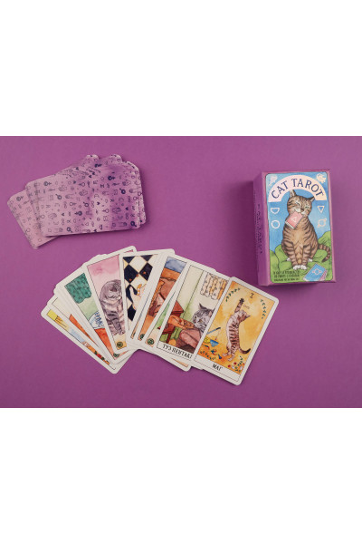 Cat Tarot. Таро Котиков (78 карт и руководство в подарочном футляре)
