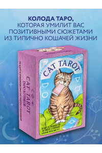 Cat Tarot. Таро Котиков (78 карт и руководство в подарочном футляре)