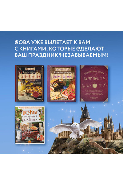 Дженнифер Кэрролл: Гарри Поттер. Праздники и пиршества. Официальная книга по мотивам любимой киновселенной.