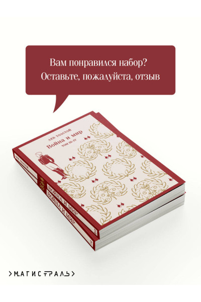 Война и мир (комплект из двух книг)
