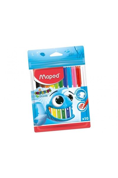 Фломастер "Maped"(10цв, Ocean)