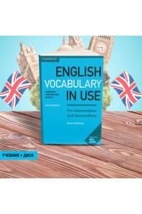 English vocabulary in Use pre-intermediate, intermediate with Answers (с ответами) + диск | Redman Stuart