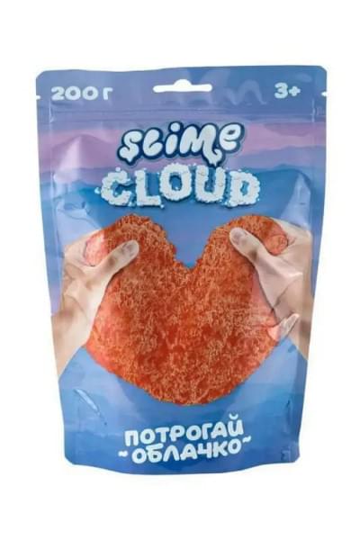 Слайм, 200 гр, дой-пак, "Cloud. Облачко с ароматом персика", Slime, S130-31