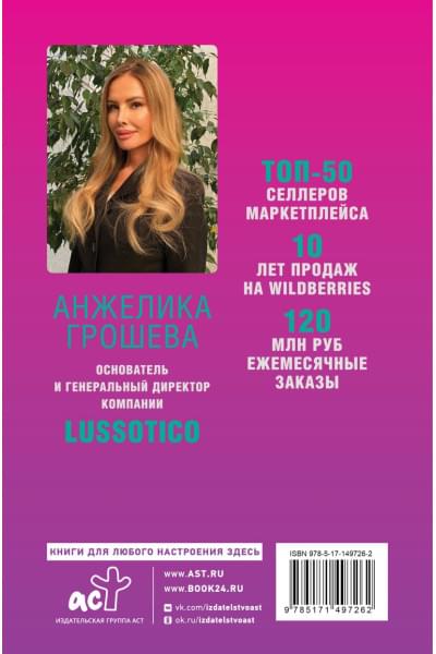 Грошева Анжелика Олеговна: Продаем на Wildberries. Секреты лидера рынка