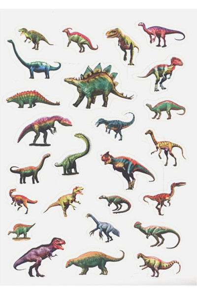 100 Наклеек. Динозавры