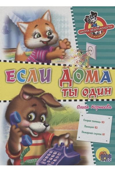 Корнеева О.: Школа безопасности. Если дома ты один