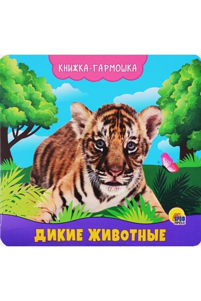 Купырина А.: Книжка-Гармошка. Дикие Животные
