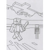 Араловец Ангелина: Большая раскраска для фанатов Minecraft (неофициальная, но оригинальная)