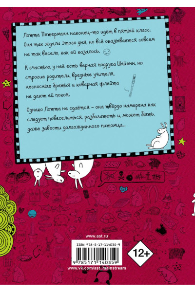 Пантермюллер Алиса: Дневник Лотты. Братцы, кролики и флейта с выкрутасами