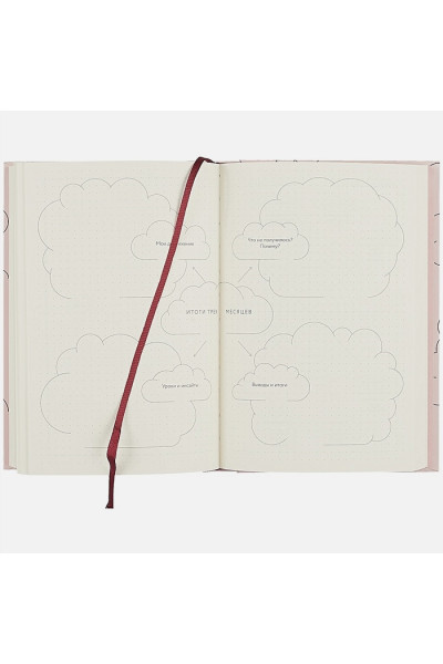 Visual planner: Цели. Мечты. Достижения. Позитивный ежедневник от @lulyaka.blog (розовый жемчуг)