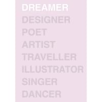 Ежедневник Dreamer (розовый). А5, твердый переплет, блинтовое тиснение, полусупер, 224 стр.