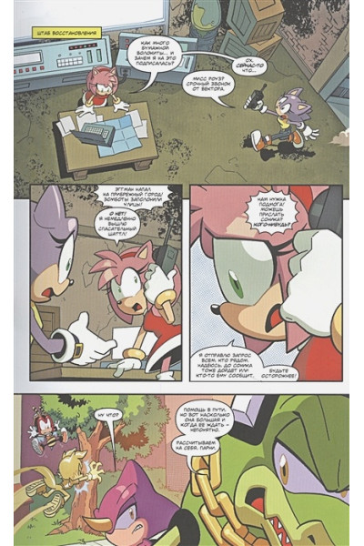 Йэн Флинн: Sonic. Кризис в городе. Комикс. Том 5 (перевод от Diamond Dust и Сыендука)