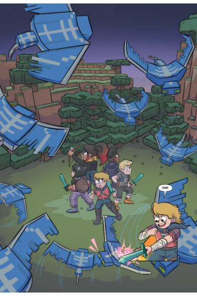 Монстр Сфе Р., Грэйли Сара, Хилл Джон Дж.: Minecraft. Том 3. Графический роман