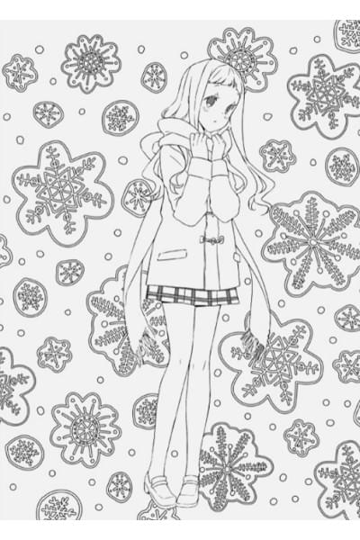 Харт Кристофер: Fun Manga Girls. Раскраска для творчества и вдохновения