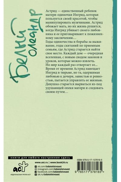 Фитч Джанет: Белый олеандр