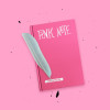 Романтичный блокнот с розовыми страницами Pink Note, 96 листов