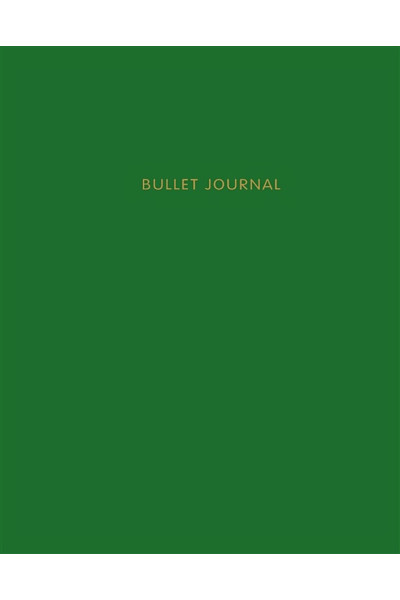 Bullet Journal в точку, 60 листов, изумрудный