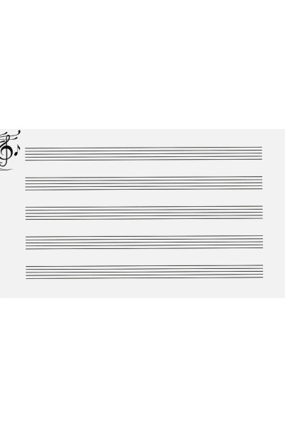 Тетрадь для нот «Классика», А5, 8 листов