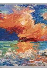 Тетрадь в клетку Listoff, Painting, А4, 60 листов