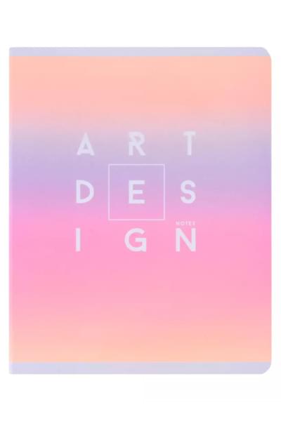 Тетрадь в клетку Listoff, Art design, 48 листов, в ассортименте