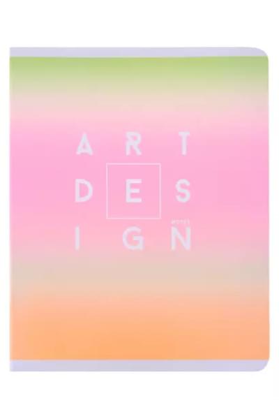 Тетрадь в клетку Listoff, Art design, 48 листов, в ассортименте