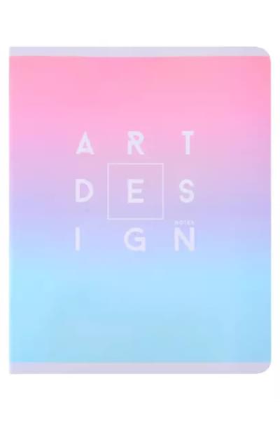Тетрадь в клетку Listoff, Art design, 48 листов, в ассортименте