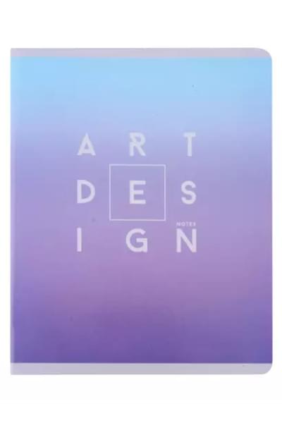 Тетрадь в клетку Listoff, Art design, 48 листов, в ассортименте