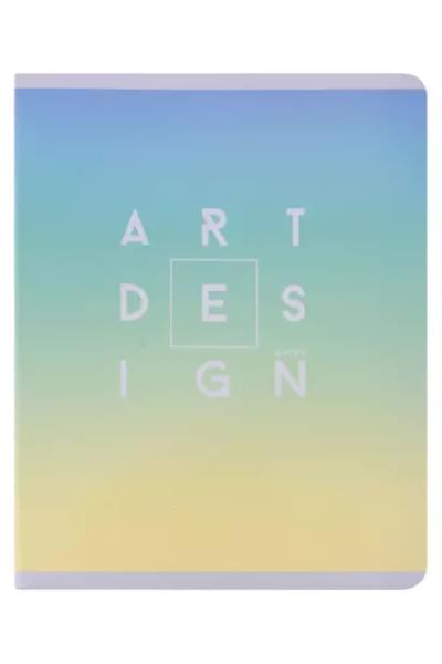 Тетрадь в клетку Listoff, Art design, 48 листов, в ассортименте