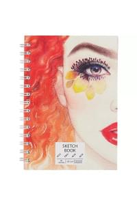 Скетчбук А5 60л "SKETCHBOOK. Picture", 120г/м2, софт. тач, евроспираль