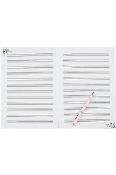Тетрадь для нот «Муми-тролли», А4, 12 листов