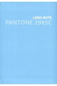 Записная книжка А6+ 80л лин. "Pantone line. 8" интегр.переплет, мат.ламинация, выб.лак, пантон.печать