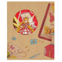 Тетрадь в клетку Listoff, "Феи (экслюзив)", А5, 48 листов, двойная обложка