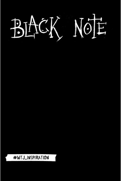 Креативный блокнот с черными страницами Black Note, 96 листов, мягкая обложка