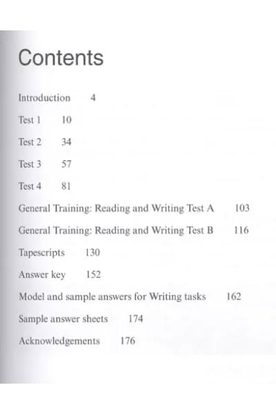 Cambridge IELTS 4. Examination papers from the University of Cambridge ESOL Examinations: English for Speakers of Other Languages