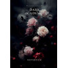 Dark Academia notebook (цветы)