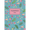 Блокнот-планер «Mindfulness. Фламинго», А4, 36 листов, голубой