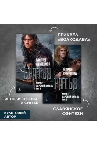 Братья. Книга 2. Том 1. Царский витязь: роман
