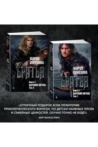 Братья. Книга 2. Том 1. Царский витязь: роман