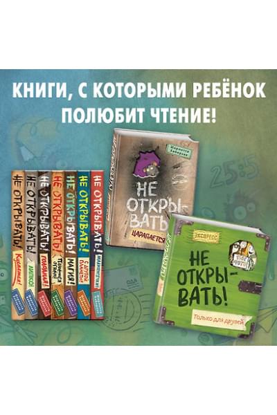 Не открывать! Книга головоломок